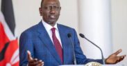 Photo of President William Ruto at previous press conference. PHOTO/ X State House