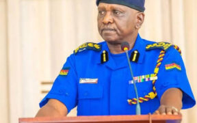 Photo of IG Douglas Kanja. PHOTO/ National Police Service X Account