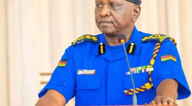 Photo of IG Douglas Kanja. PHOTO/ National Police Service X Account. State House