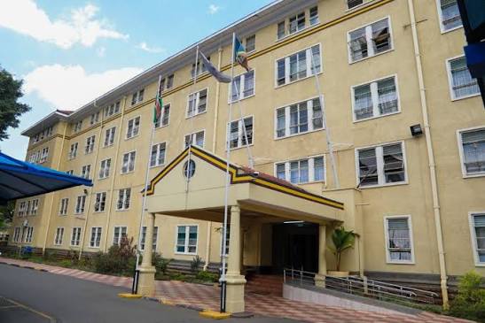 Photo of National Police Service headquarters. PHOTO/ NPS X Account