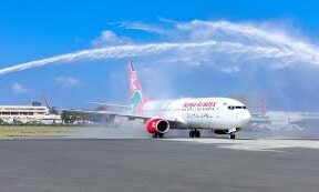 Kenya Airways plane. PHOTO/KQ.