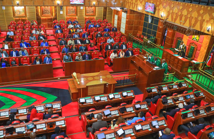 A photo of MPs attending the previous session in National Assembly PHOTO/Parliament