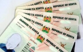 Photo of Kenya's National ID. PHOTO/ The Star