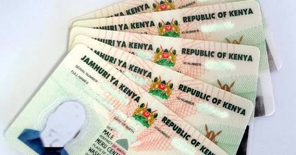 Photo of Kenya's National ID. PHOTO/ The Star