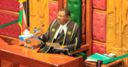 A photo of National Assembly Speaker Moses Wetang'ula Chairing a house session