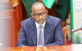 Health CS Aden Duale at Parliament during the Cabinet vetting process. PHOTO/ Duale X