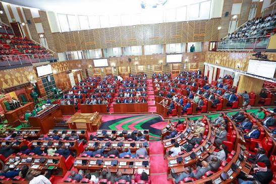 Previous parliamentary session. PHOTO/ Parliament of Kenya X