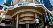 Clients walk towards the newly rebranded Social Health Authority(SHA) building on October 1, 2024, as the government officially rolled out the healthcare service provider. WILFRED NYANGARESI|NATION