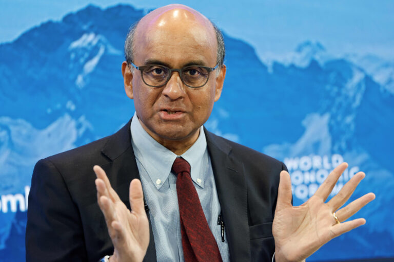 Singapore head of state Tharman Shanmugaratnam, PHOTO/CNBC