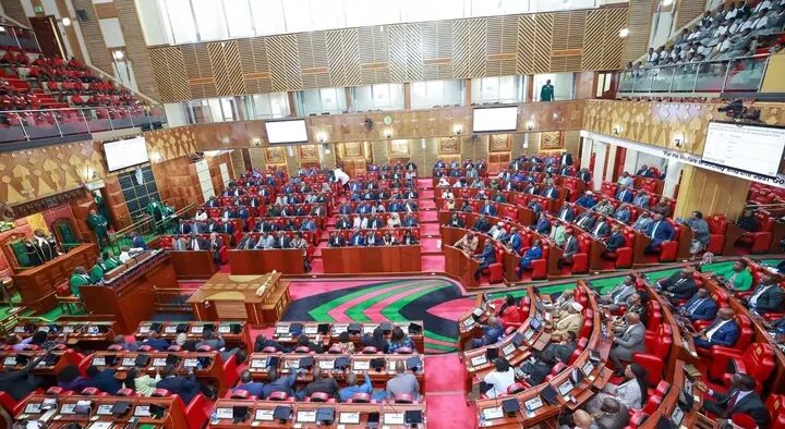 Members of Parliament in a session. PHOTO/ PK FB