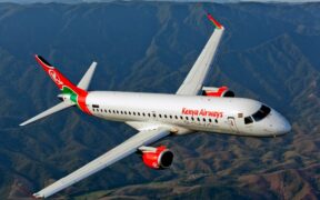 A photo of Kenya Airways plane. PHOTO/KQ