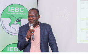 IEBC Chairperson Erastus Ethekon. PHOTO/IEBC.