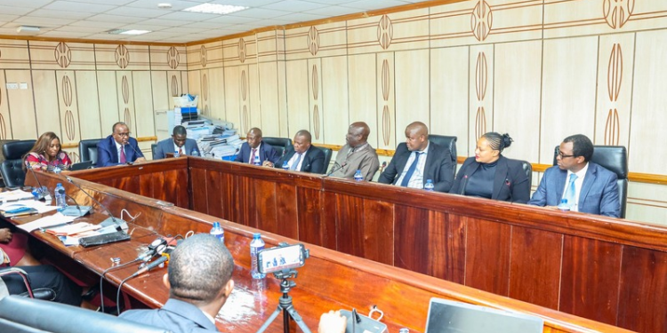 Health CS Aden Duale appearing before the Departmental Committee on Health on October 7, 2025. PHOTO/MoH.