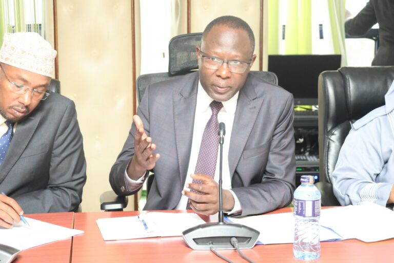 IEBC Chairperson Erastus Edung Ethekon. PHOTO/ IEBC X.
