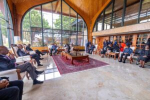 President Ruto, Former President Uhuru, Deputy Kithure and Odinga Family Image /JKIA