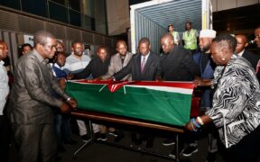 Musalia Mudavadi and his team in India Image/X