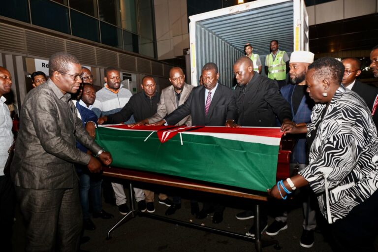 Musalia Mudavadi and his team in India Image/X