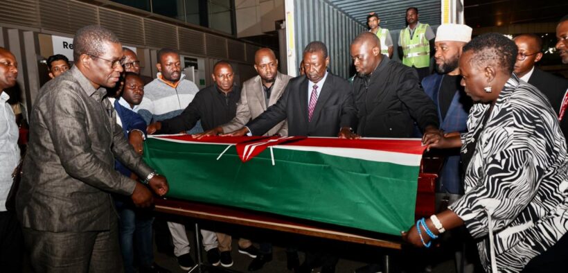 Musalia Mudavadi and his team in India Image/X
