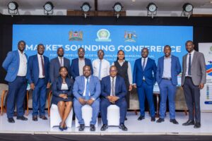 Committee Members of the East African Community (EAC) after a Discussion on the Construction of Kenya-Uganda Multinational Expressway. PHOTO/ EAC X