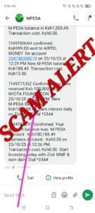 Scam Alert
Image/NYOTA/X