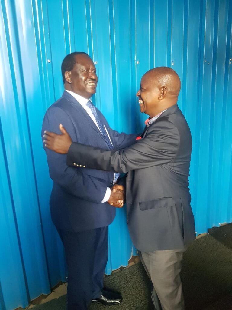 Governor Mutahi Kahiga condolence message after the passing of former Prime Minister Raila Odinga. PHOTO/Nyeri County X.