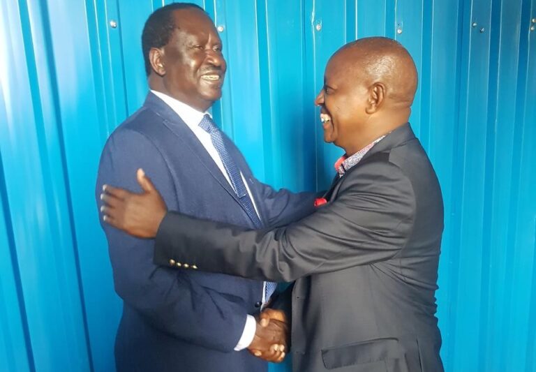 Governor Mutahi Kahiga condolence message after the passing of former Prime Minister Raila Odinga. PHOTO/Nyeri County X.