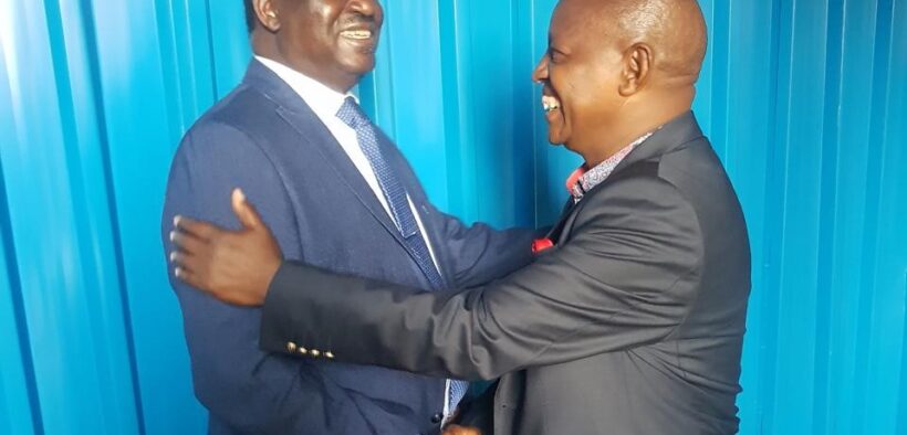 Governor Mutahi Kahiga condolence message after the passing of former Prime Minister Raila Odinga. PHOTO/Nyeri County X.
