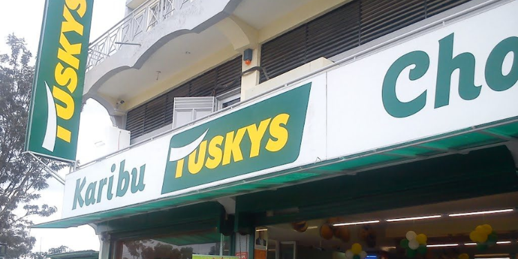 A photo of Tuskys Supermarket. PHOTO/Capital