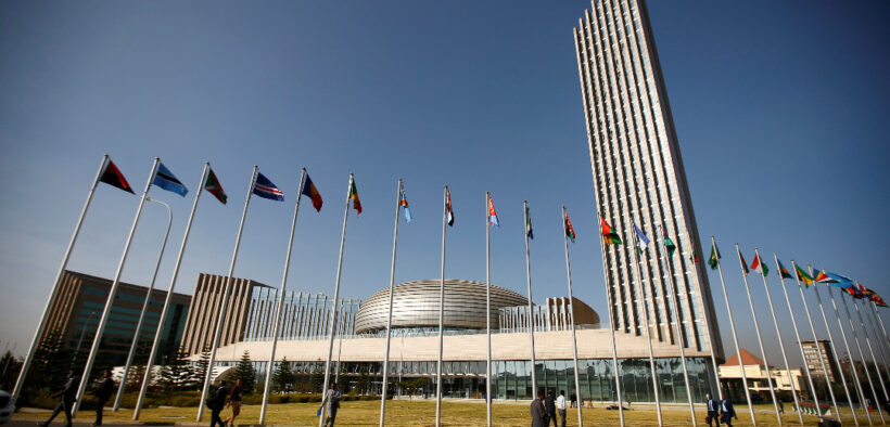 A photo of African Union HQ