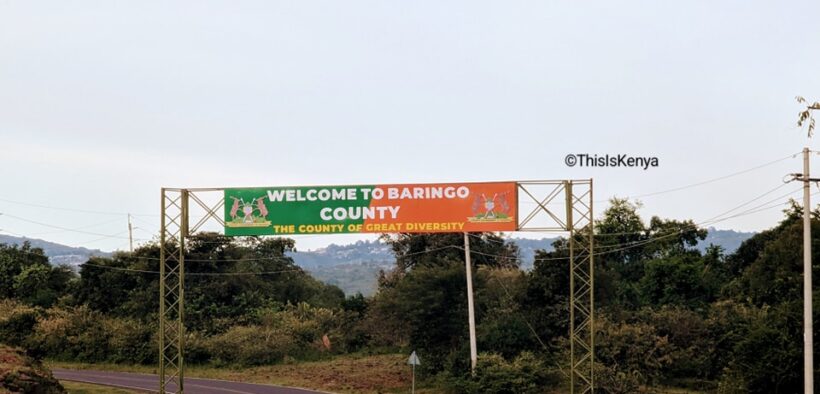 Welcome to Baringo County signpost. PHOTO/This is Kenya,