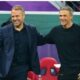 A college of Hansi Flick and Luis Enrique. PHOTO/GazetaBlic Sport Facebook
