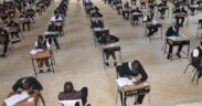 Image of candidates sitting exams. PHOTO/FILE.