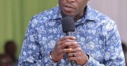 Sakaja speaking during the United Winner DT Sacco's 25th Anniversary celebration in Umoja. PHOTO/File