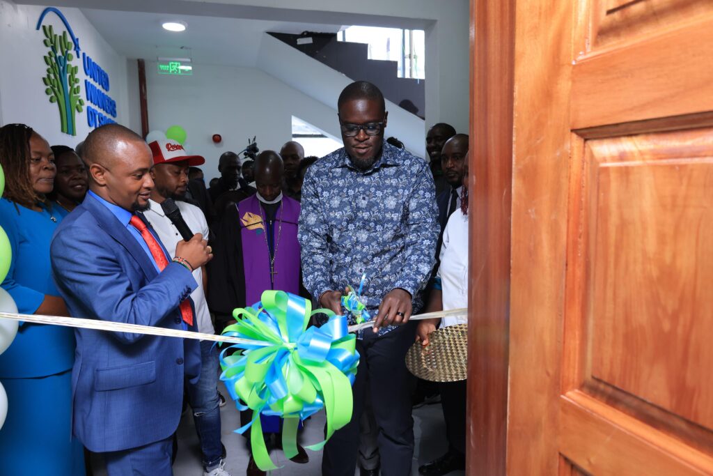Sakaja during the 25th anniversary of UDT saccos