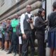 Kenyans Queue In Nairobi, Seeking Employment Opportunities. PHOTO/ Courtesy.
