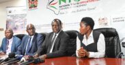 Cooperatives & MSMEs Development leadership give press statement on status of NYOTA project