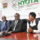 Cooperatives & MSMEs Development leadership give press statement on status of NYOTA project