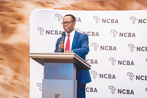 NCBA Group Managing Director (MD) and CEO John Gachora. PHOTO/The Wall Street.