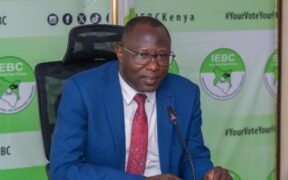 Independent Electoral and Boundaries Commission Chairperson Erastus Ethekon. (Photo: IEBC)