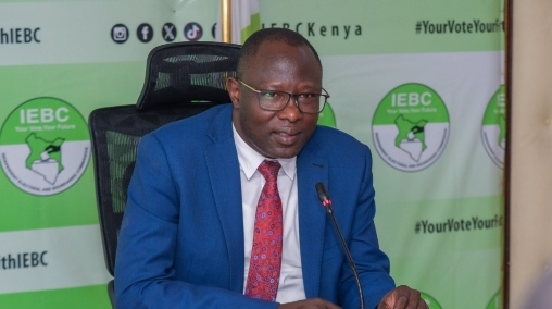 Independent Electoral and Boundaries Commission Chairperson Erastus Ethekon. (Photo: IEBC)