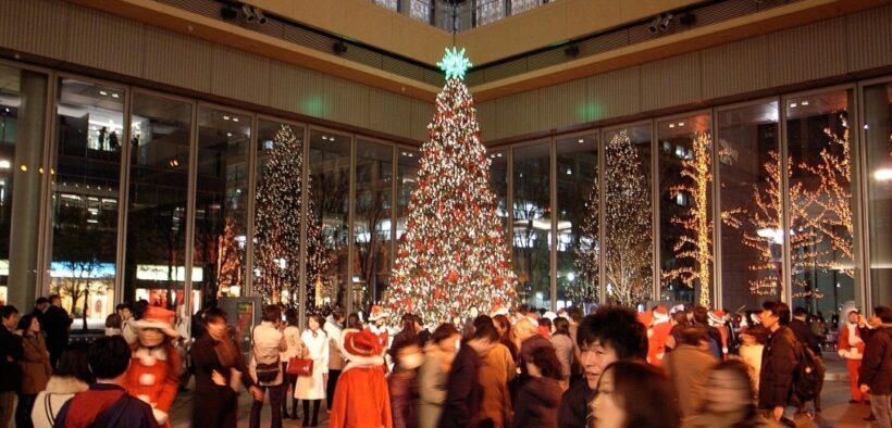 Christmas Tree In A Japanese Mall. PHOTO/ Courtesy