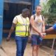 Dutch national arrested at Diani police station after spitting at police officer. PHOTO/ Citizen
