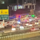 Traffic jam along Waiyaki Way on the night of Thursday, October 1, 2026