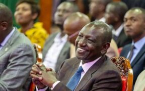 President William Ruto at the African Independent Pentecostal Church of Kenya (AIPCK) in a special service celebrating the inauguration of the Nairobi Archdiocese in Kasarani on Sunday,. October 12, 2025. PHOTO/PCS. Wamalwa
