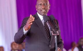 President William Ruto in Thome, Laikipia County on October 23, 2025. PHOTO/PCS.