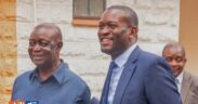 ODM Acting Party leader Oburu Oginga and Secretary General Edwin Sifuna during the meeting held on October 27, 2025. PHOTO/ODM X.