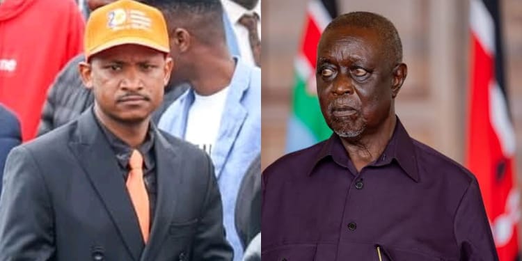 A photo collage of Embakasi East MP Babu Owino and ODM acting party leader Dr. Oburu Oginga. PHOTO/Babu Owino FB/Courtesy.