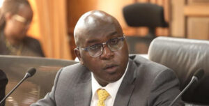 KRA boss Humphrey Wattanga appearing before the MPs over alleged 62 billion tax saga during past event. PHOTO/ Standard