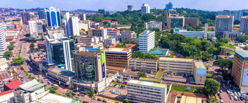 An Aerial View of Kampala City in Uganda. PHOTO/ GoU.