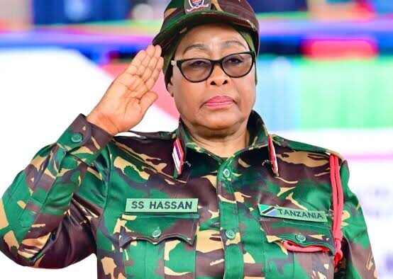 Tanzania six president Samia Suluhu. PHOTO/Suluhu X